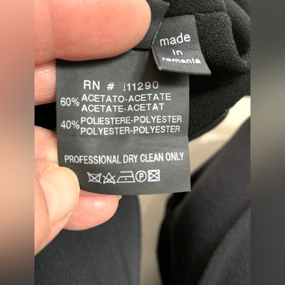 Woman's Derek Lam New York Italy Material Long Black Skirt Sz 10. Excellent - Picture 7 of 8